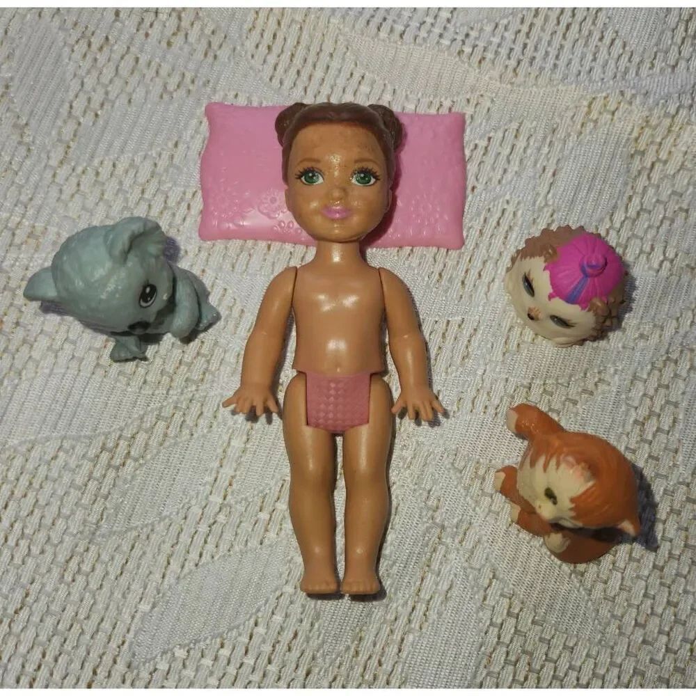 Barbie Mattel little sister and pets